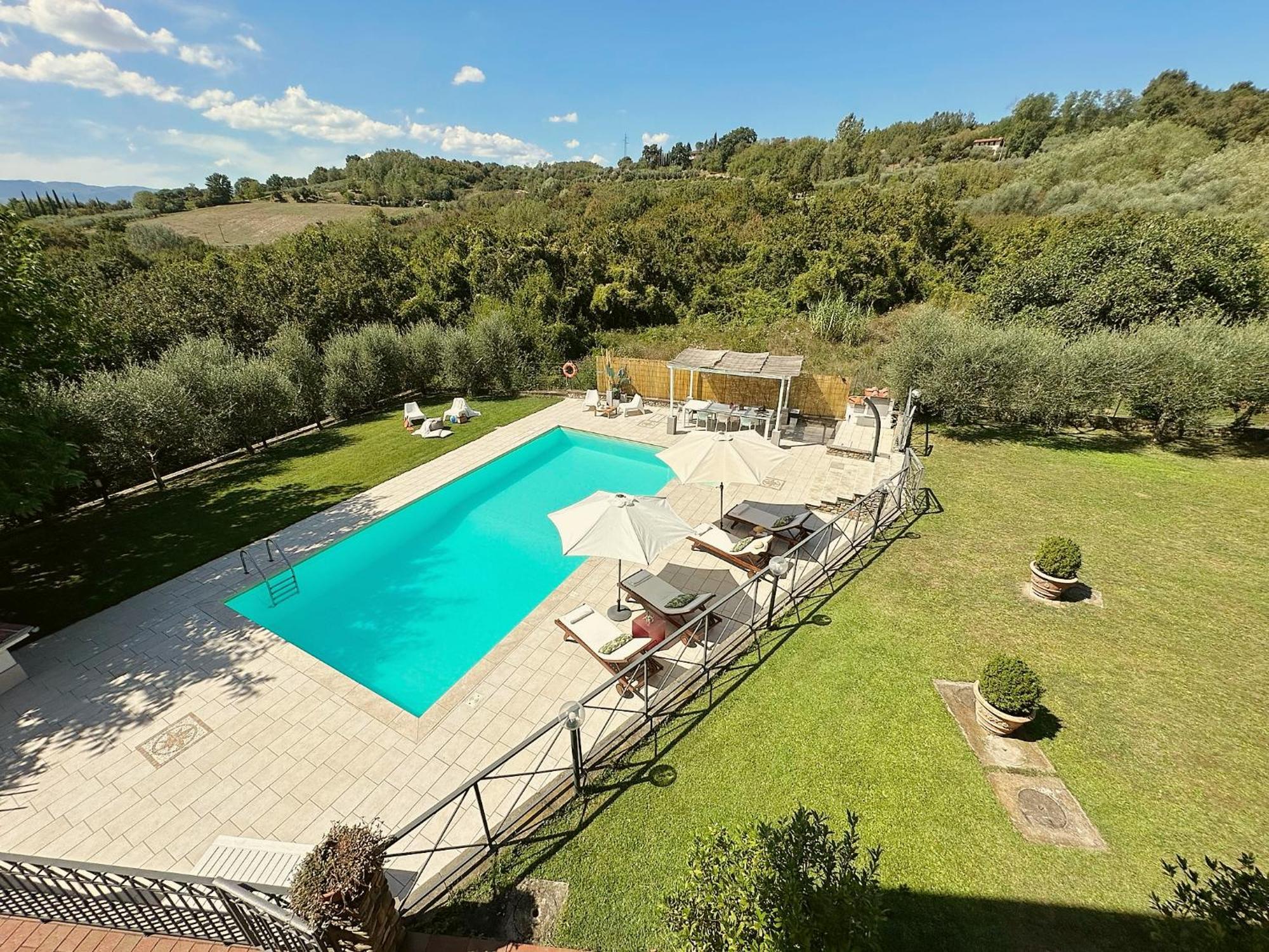 Villa Il Cipresso Террануова-Браччолини Экстерьер фото